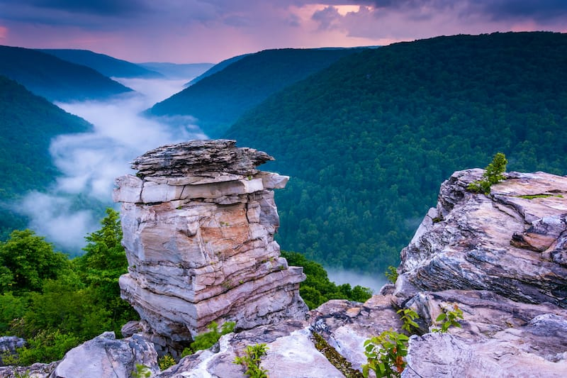 top best places to visit in west virginia
