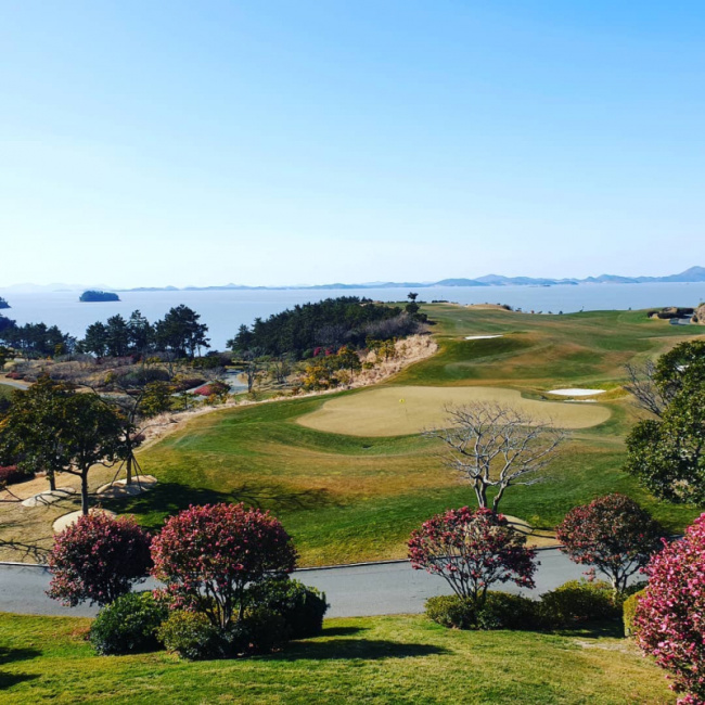 top best golf courses in korea