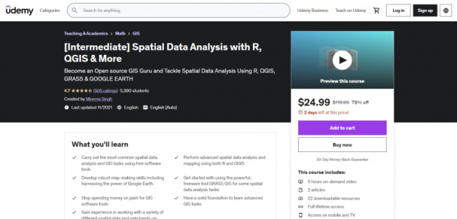 top best online spatial data analysis courses