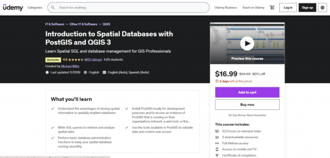top best online spatial data analysis courses