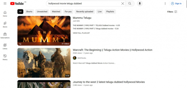 top best sites to watch hollywood movies in telugu