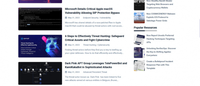 top best websites for cybersecurity news