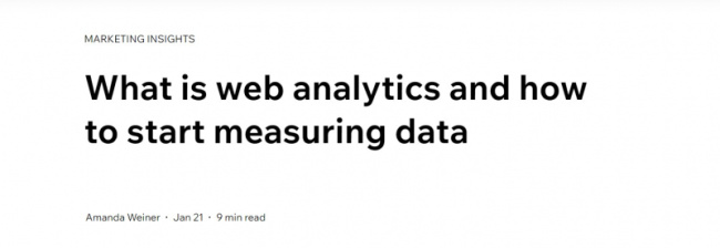 top best websites for learning web analytics