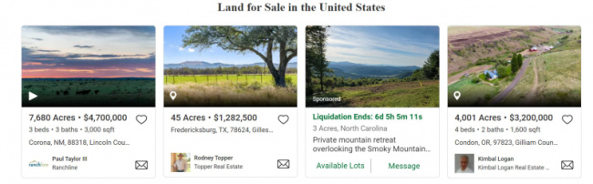 top best websites to find land for sale