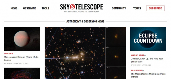top best websites to learn astronomy for students