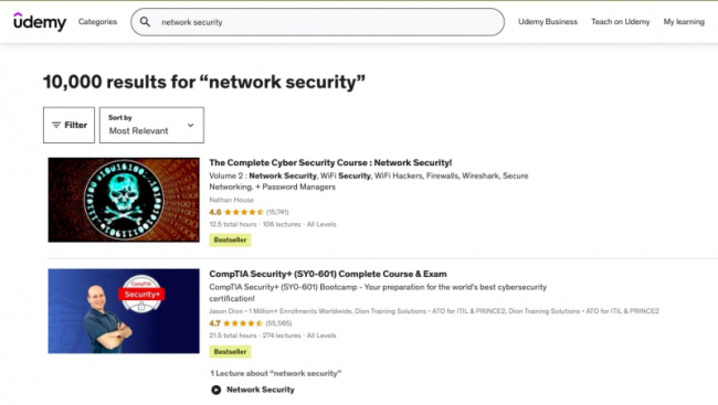 top best websites to learn network security