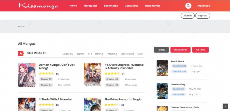 top best websites to read manhua(chinese comics) in english