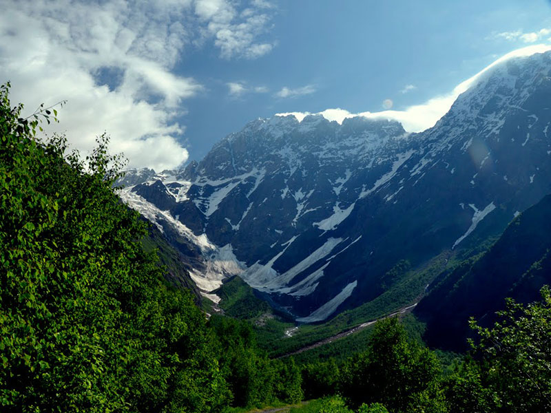 top highest mountains in russia