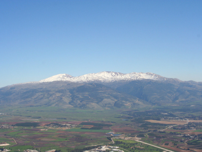 top highest mountains in syria