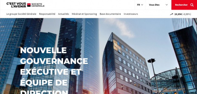 top largest financial service companies in france