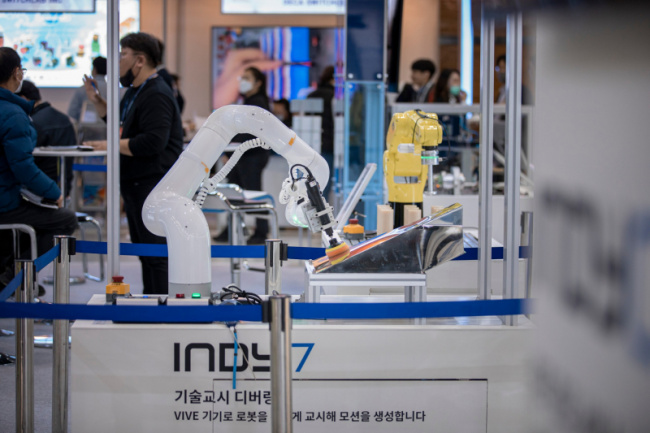 top largest robotics companies in south korea