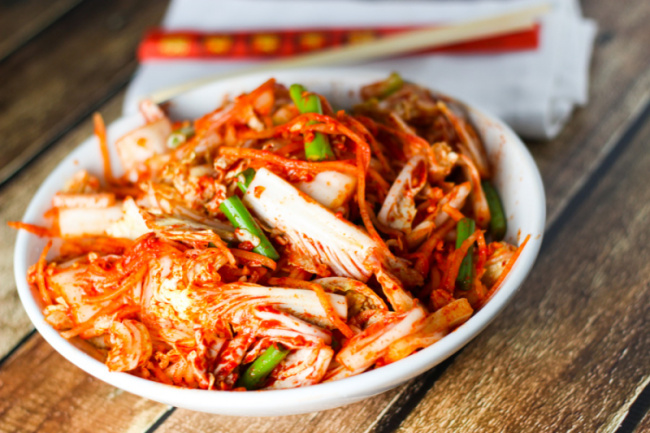 top most common types of kimchi