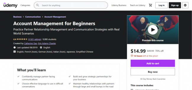 top online courses to learn account management