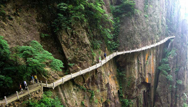 top the world's scariest bridge